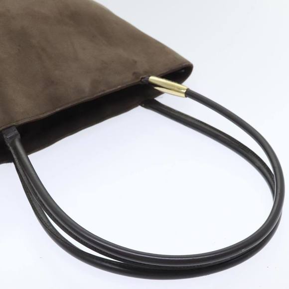 GUCCI Shoulder Bag Suede Brown Gold 002 2853 0465 0 Auth bs18498 - Picture 7 of 16